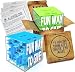 2 Pack Money Puzzle Gift Boxes | Two Cool Cube Shaped Puzzle Money Holder Maze | Challenging and Unique Mystery Puzzle Box - Money Maze for Cash and Mini Maze Cards - by aGreatLife