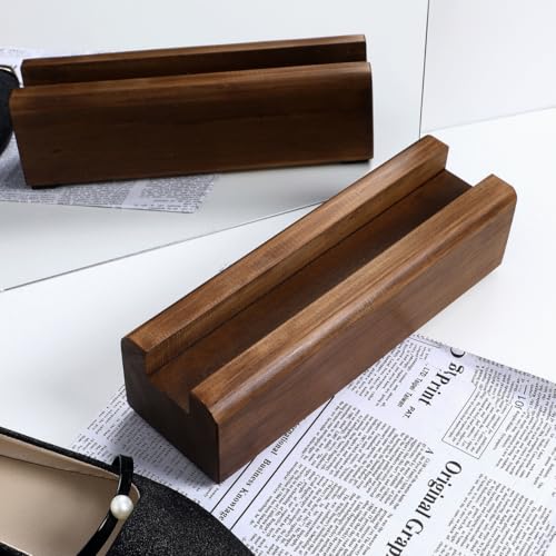 Cabilock Ganzkörperspiegelhalter Aus Holz 25X8X7Cm Rutschfester Standfuß Für Spiegel Und Kunstwerke Wohnzimmer Büro Deko Unterstützung