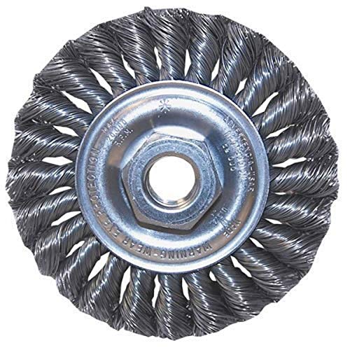 Image of US Forge 1100 Wire Wheel Brush Knot .014 Wire, 4-Inch by 1 /2-Inch by 5 /8-Inch-11