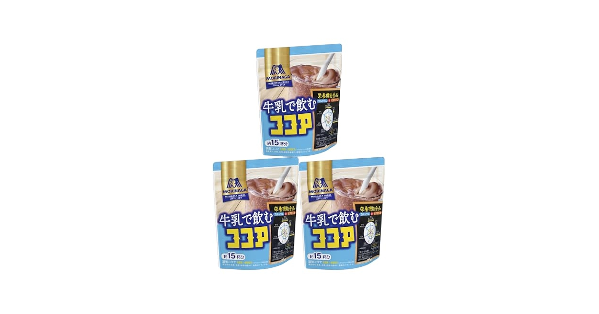 森永製菓　牛乳で飲むココア　チョコバナナ味180g✖️3袋 森永ココア 森永 牛乳で飲むココアチョコバナナ味 180g×3袋