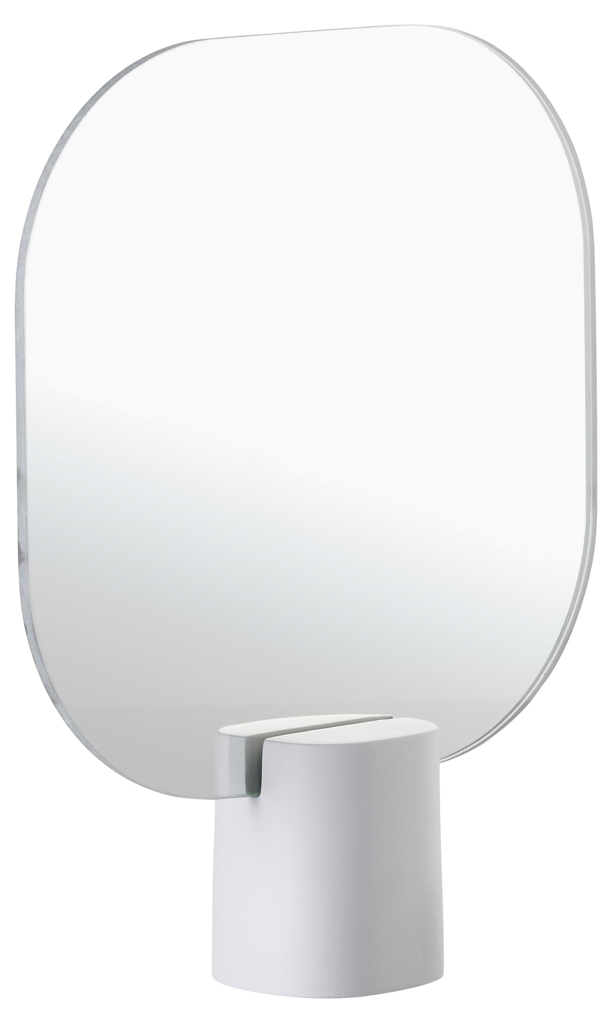 Zone Denmark Time Tischspiegel Time: Soft Grey (Grau) – Durchmesser 20 cm, Höhe 26,5 cm