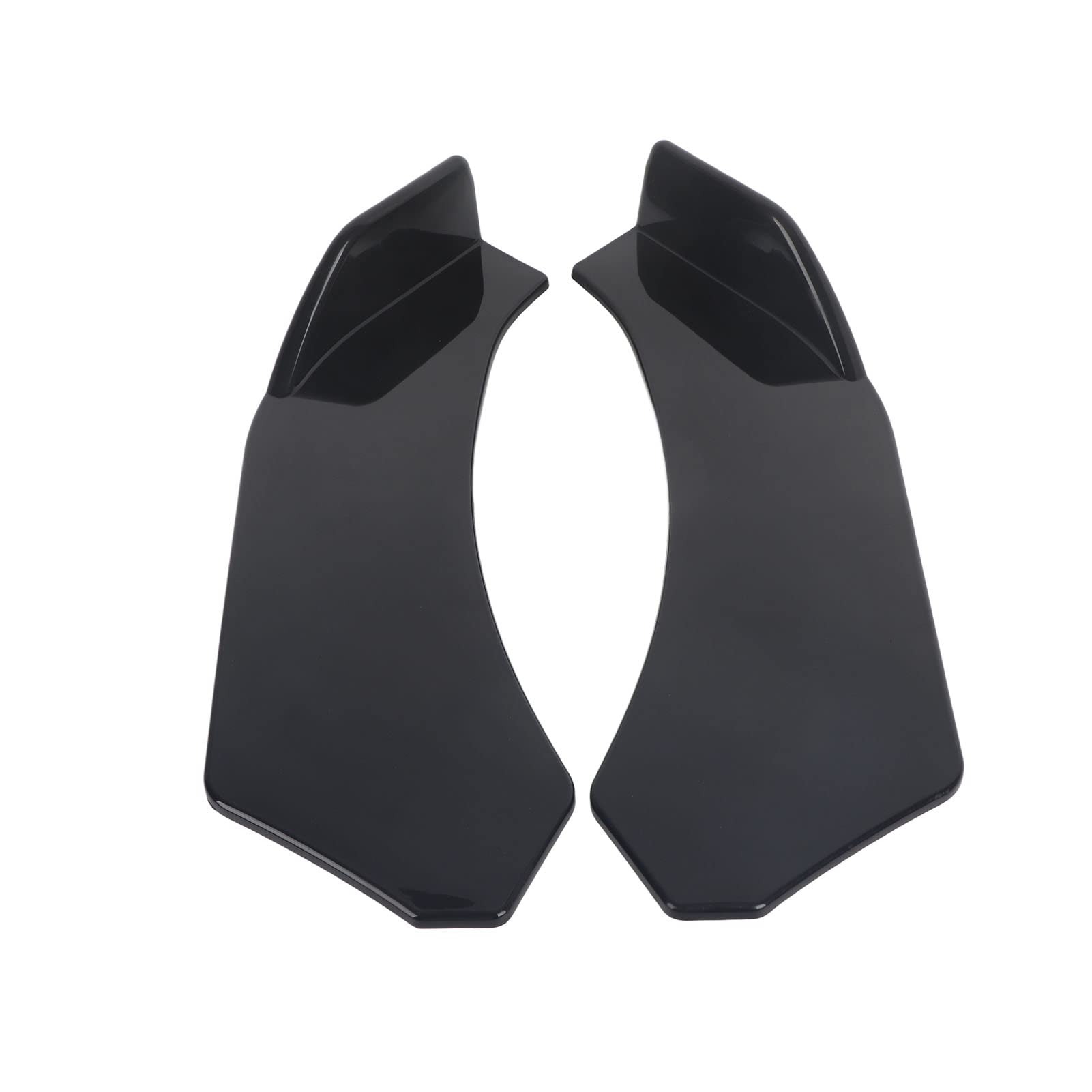 Kit 5 Pièces Becquet Pare-Chocs Avant Universel - Diffuseur Et Lèvre De Protection Voiture