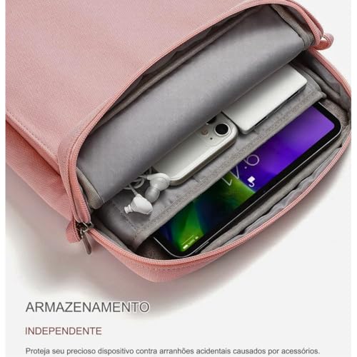Capa Case Bolsa para tablet de 13,3 a 14 polegadas para iPad Pro M4 e Air M2 2024 de 13 polegadas, i
