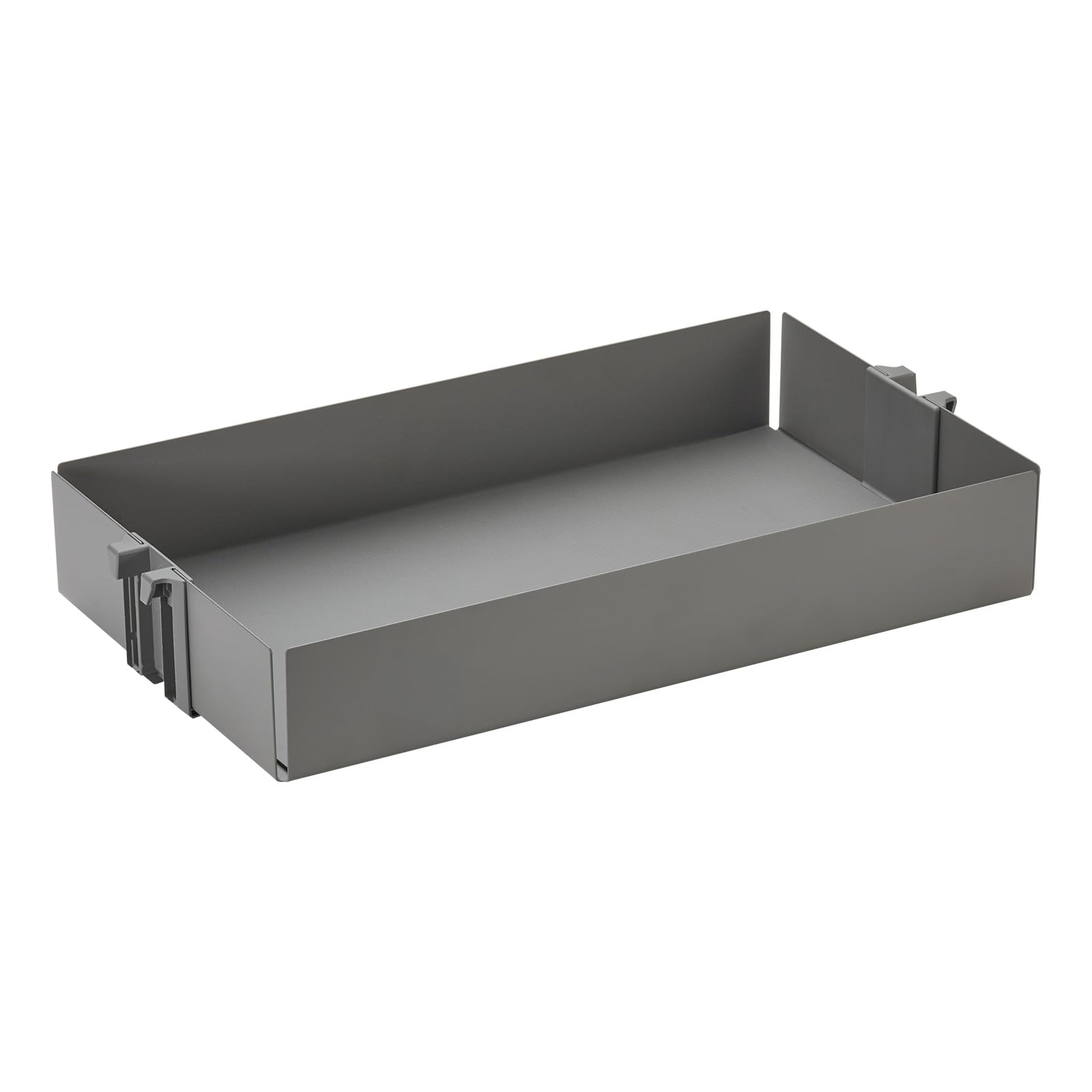 SOTECH Einhängetablar 300 mm (252 x 460 x 77 mm) anthrazit mit Antirutsch-Einlegematte für Apothekerauszug DISPENSA, DISPENSA junior & DISPENSA Swing – Zubehör für Nobilia Apothekerschränke ab 01.2025