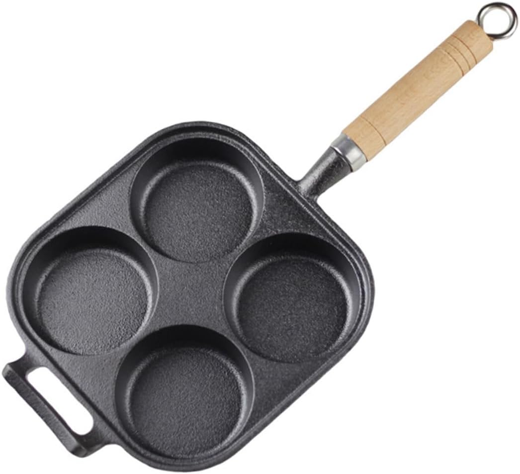 Happyyami Omelette Pan Egg Skillet Non-stick Frying Pan Breakfast Skillet for Home Use