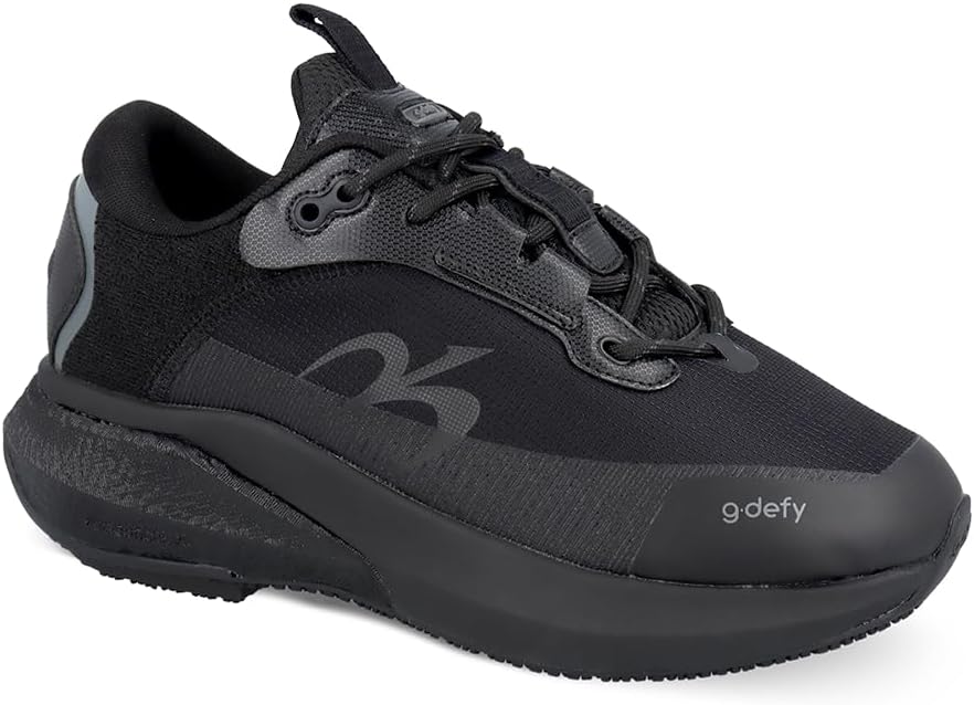 G-DEFY MightyGlide Women’s Retro Comfort Sneakers – Orthopedic Fashion Shoes with VersoShock® XL Triple Density Outsole, BubblePoly-Tech™ Cushioning & Orthotic Inserts