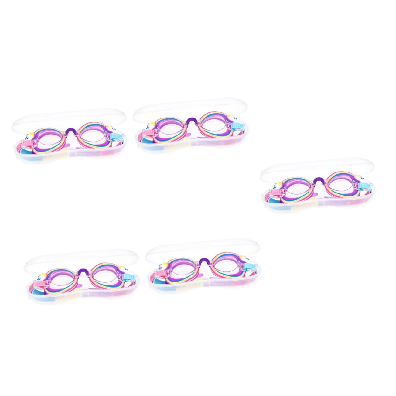 HANABASS occhialini da nuoto per bambini occhialini/occhiali per bambini per il nuoto occhiali per bambini 6 ai 14 anni occhiali antiappannamento per bambini fornitura per bambini