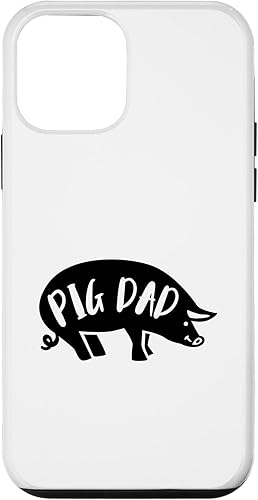 iPhone 12 mini Pig Dad Pig Lover Funny Farmer Case