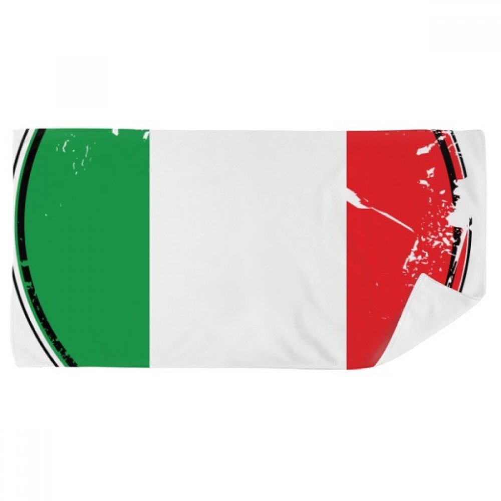 Débarbouillette Italie 35x70cm idéale pour le sport le voyage et la salle de bain