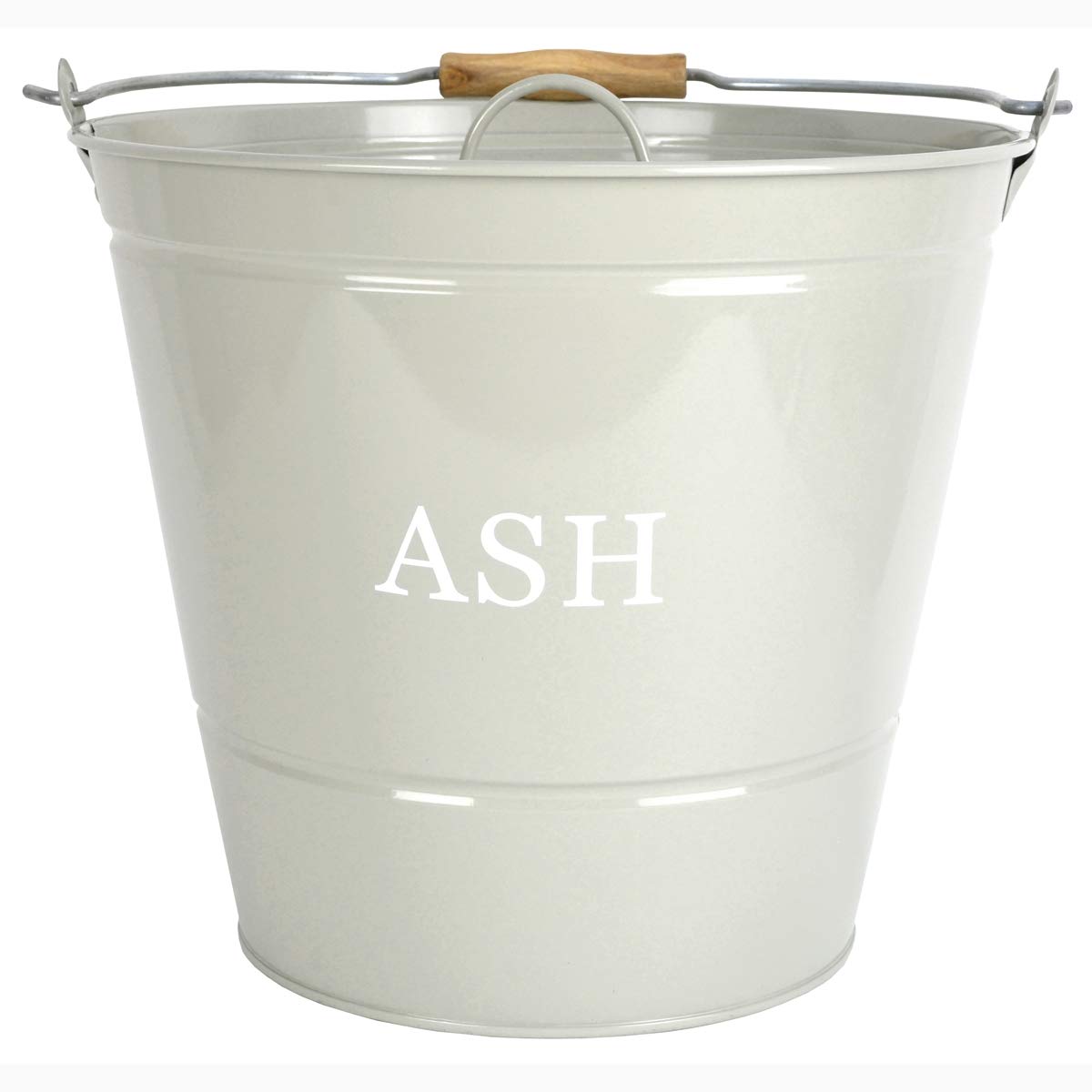 Manor Grey Fireside Olive Ash Bucket & Lid 0452