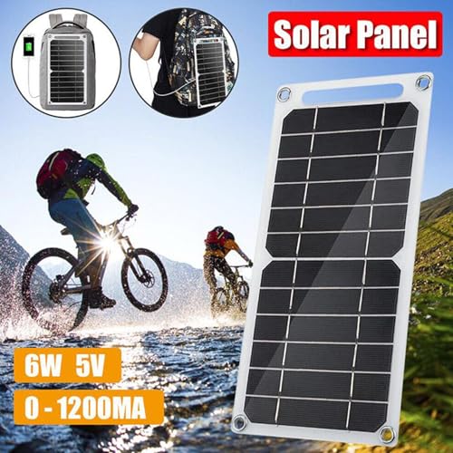 Chargeur pliable et cellule solaire compacte 5V pour ordinateur et pompe à eau