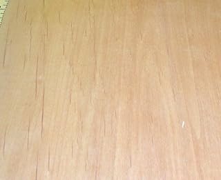 Alder Knotty Rustic Wood Veneer 7''-8" x 12" raw no Backer 1/42" Thickness