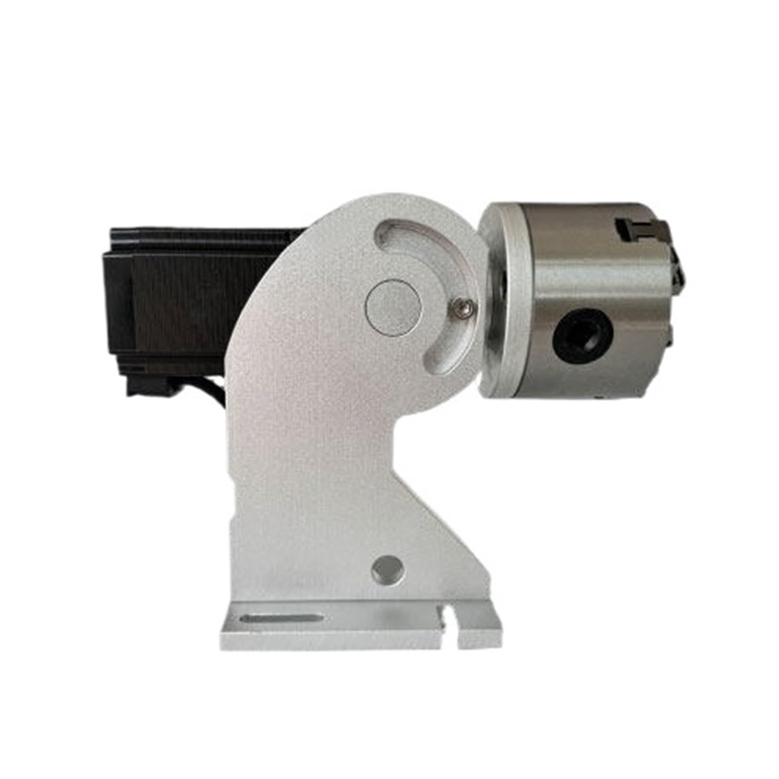 Torno, Eje Giratorio Para Máquina De Marcado, 3 Mordazas Para Fibra, Rotación Máxima 80 Mm, Placa Identificación Grabada,para bricolaje CNC