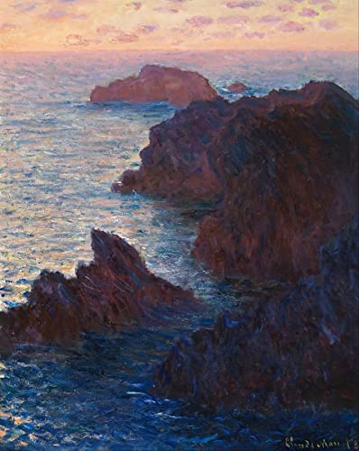 Pintura de lienzo de Claude Monet para decoración de paredes interiores en formato 60x90 cm