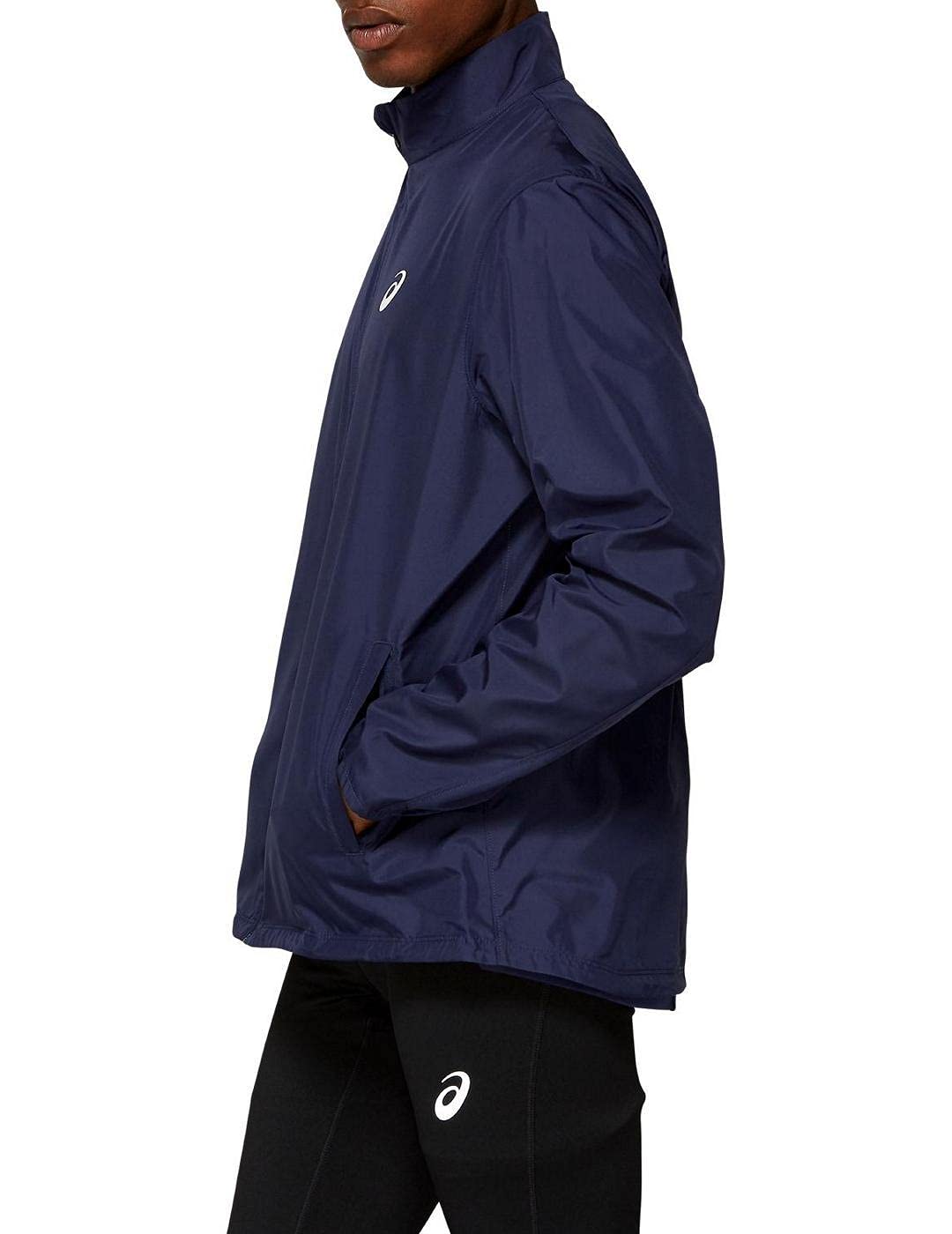 ASICS Chaqueta plateada para hombre