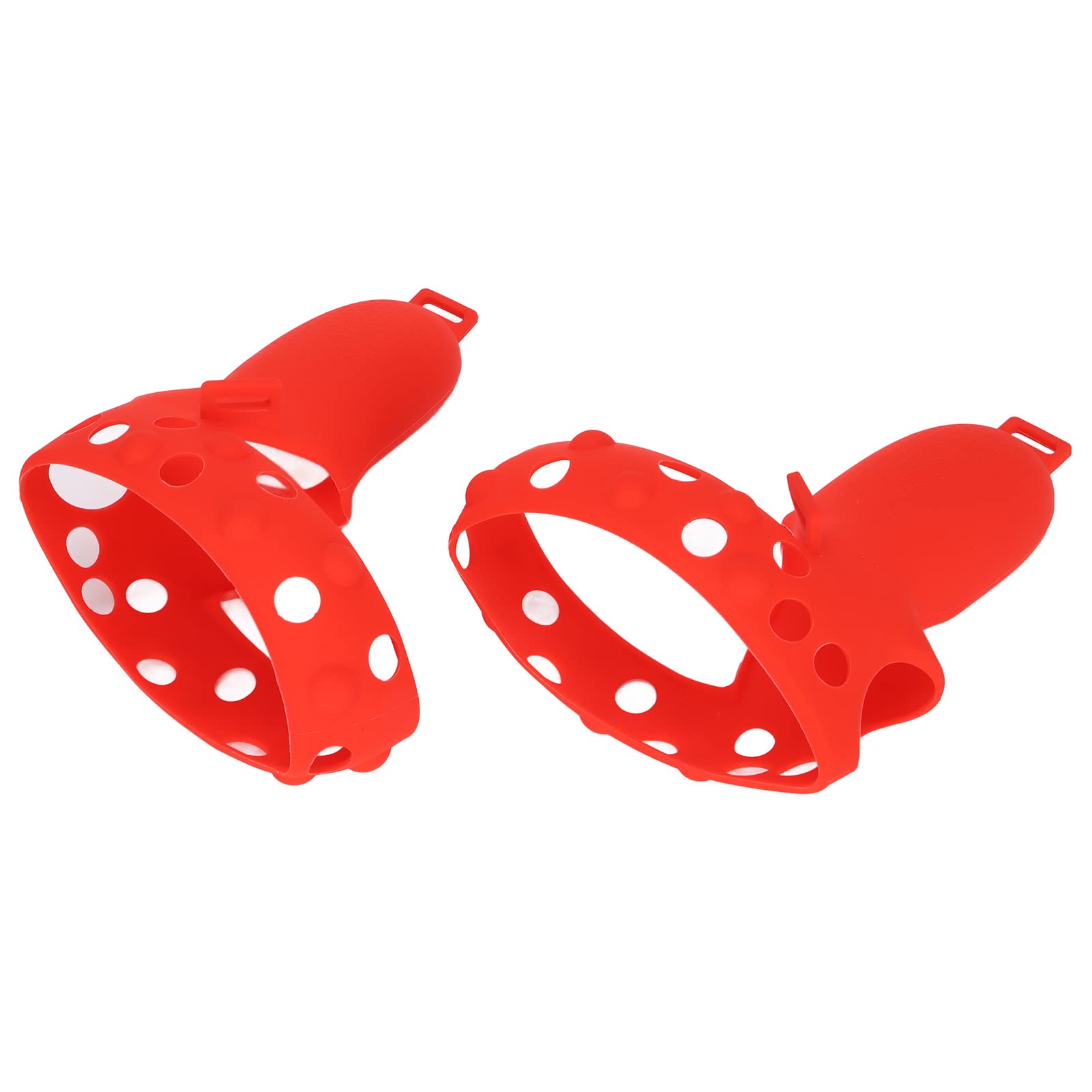 VR Controller Handle, Sweatproof Handle Protective Sleeve Silicone Washable Adjustable Comfortable for Quest 2(red) [video game]-image-41