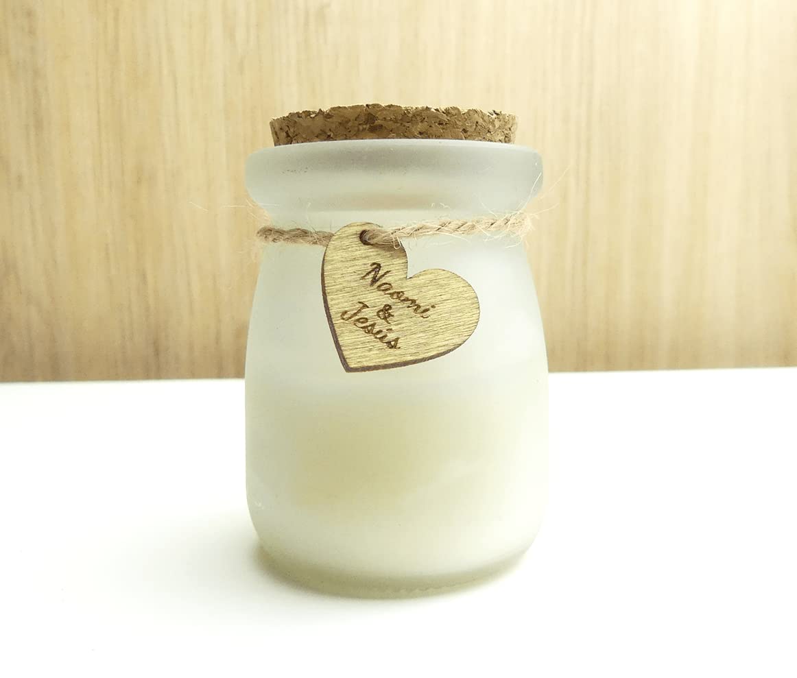 Vela Personalizada Regalo Invitados de Boda, Recuerdos de Comunión, Velas Recuerdo Bautizo, Velas para Regalar en Bodas