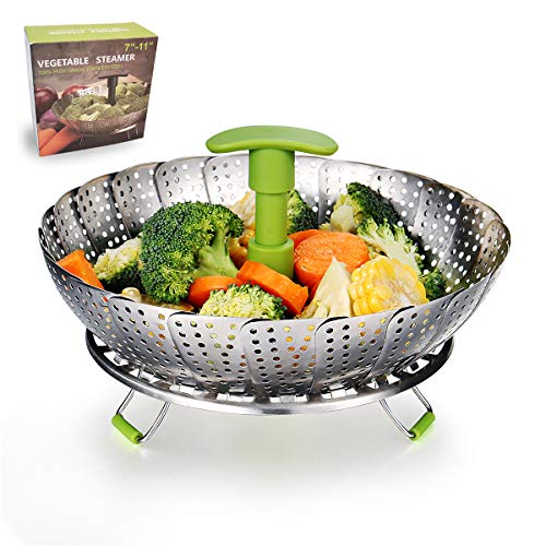 Vegetable Steamer Basket Stainless Steel Food Steamer Veggie Steamer