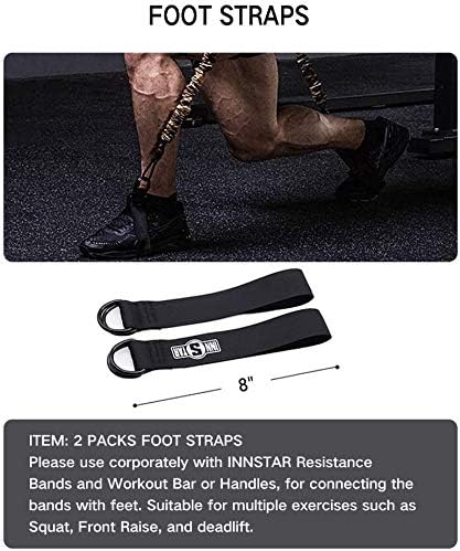 INNSTAR Resistance Bands Accessories Exercise Bands Attachment, Fitness Handles - Image 3