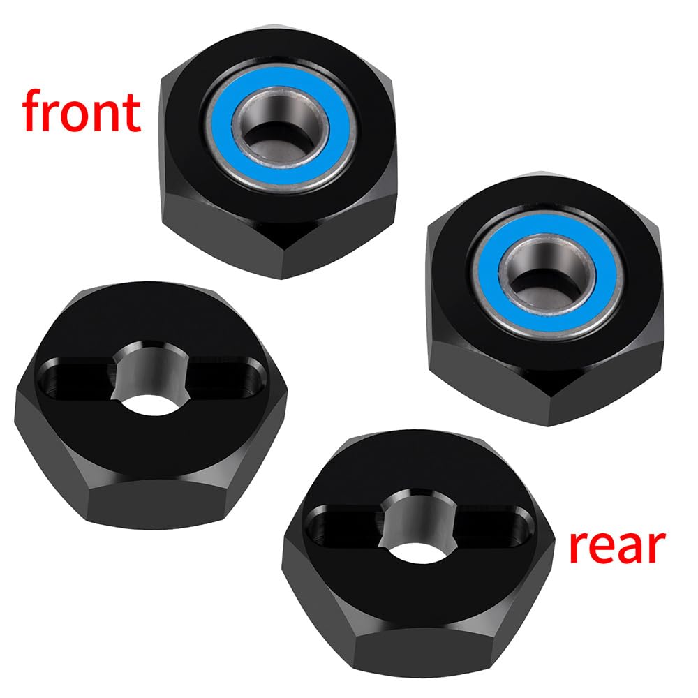 Amazon.com: MORLORDY 4Pcs 12mm Wheel Hex Hub Adapters for 1/16