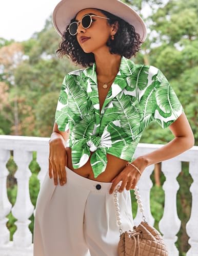 Image of Ekouaer Pajamas Set for Women Short Sleeve Sleepwear Button Down Pjs Lounge Sets Soft Nightwear