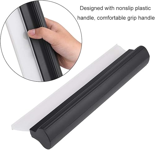 Miniatura 4 de Fydun - Herramienta raspadora de agua para automóvil, barra en T de silicona, escobilla de agua, rascador de esponja, escobilla de secado de coche,