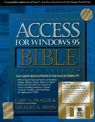 Access for Windows '95 Bible