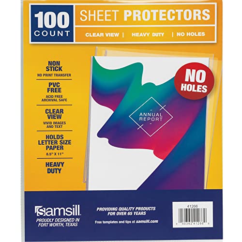 Feuilles de protection transparentes lourdes Samsill chargement haut