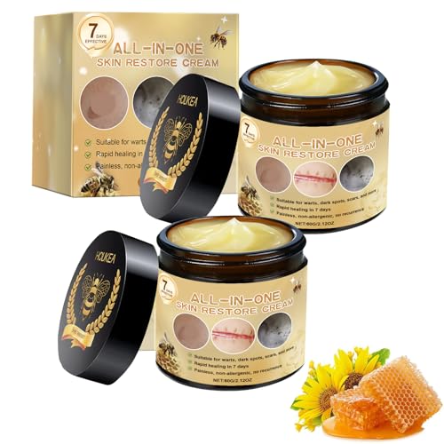 Bee Venom All-in-One, Bee Venom Skin Treatment Cream, Skin Repair Cream for Face and Body, Hydrates skin and reduces blemishes (2PCS)