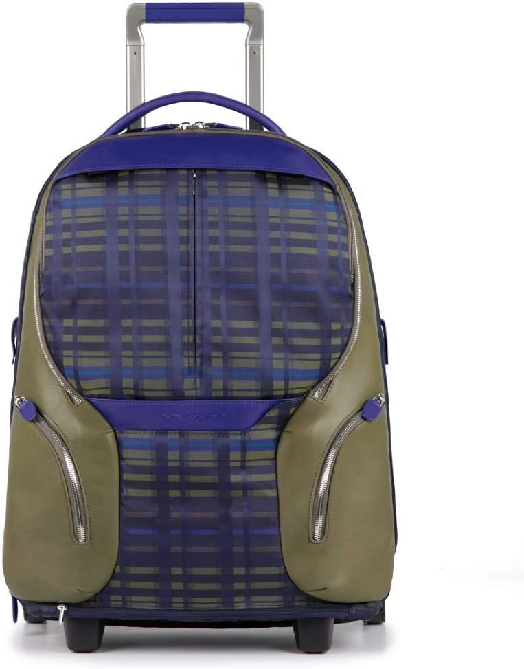 Piquadro Unisex-Adult's Roller Case, Blue, 53cm