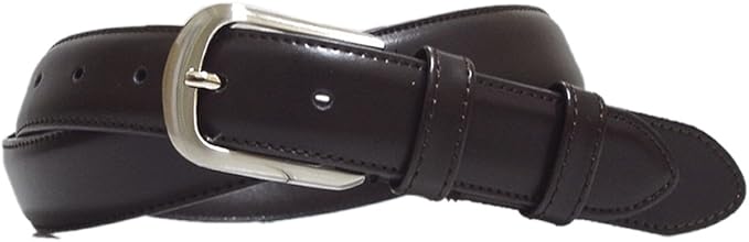 Amazon Co Jp 2cm伸びる超楽ベルト F 1 約2 9cm幅 1ピンバックル ウエスト約110cmまで ダークブラウン ファッション