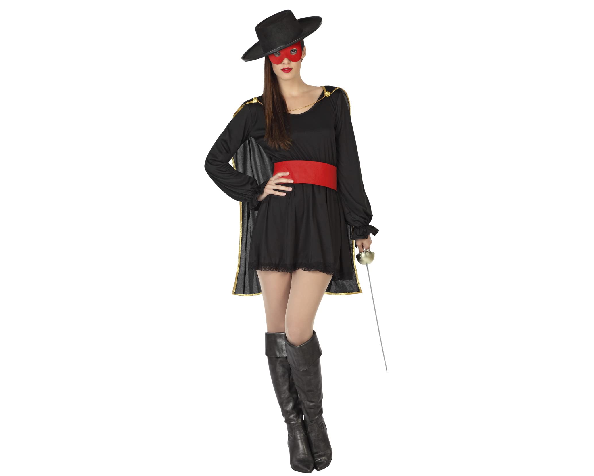Vampirin-Kostüm Zubehör – Damen, Mehrfarbig, Größe M-L, Für Party & Halloween