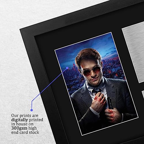 HWC Trading Charlie Cox Daredevil Framed Gifts Printed Signed Autograph Picture for TV Show Fans - US Letter Size by HWC Trading - Used condition - Image 4
