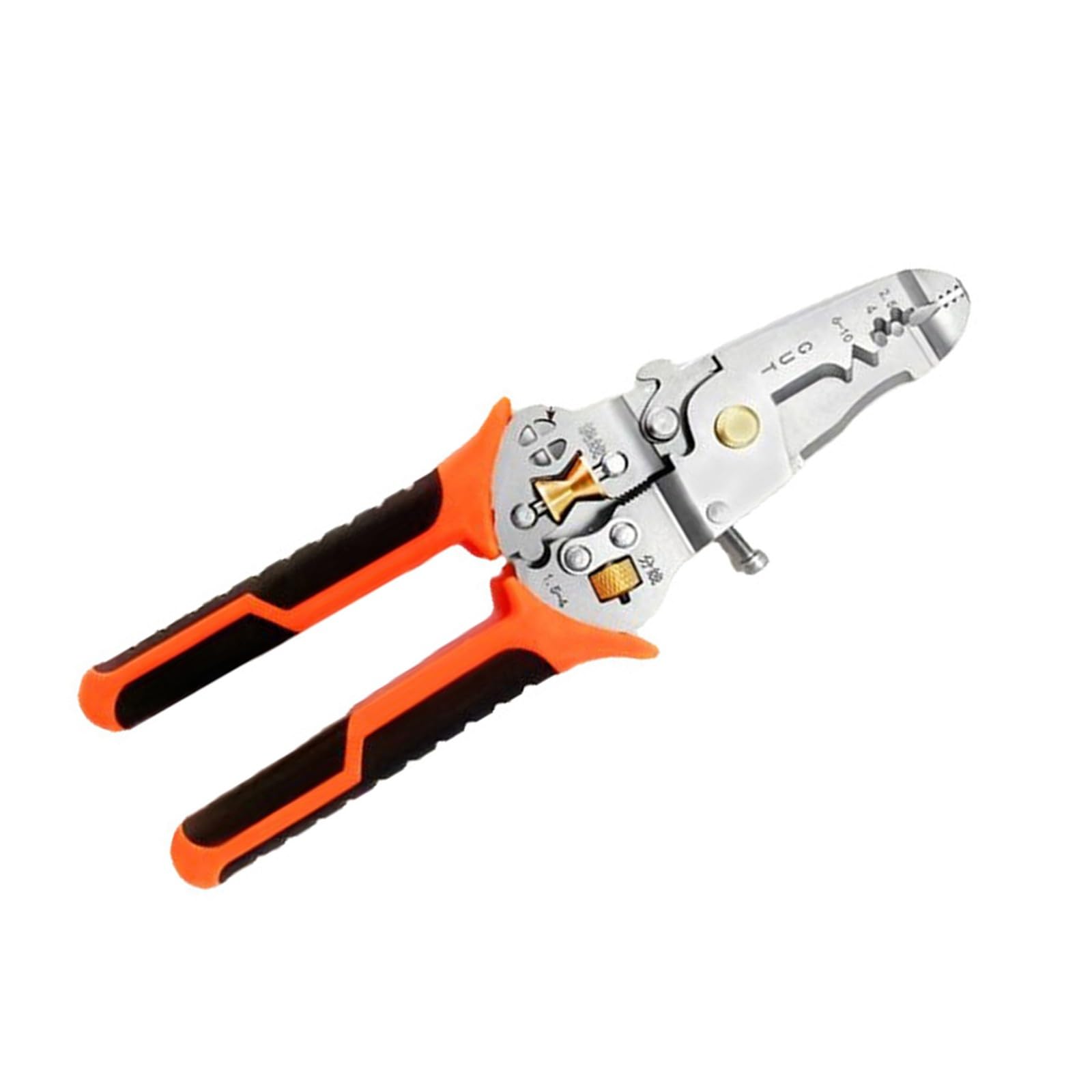 Hdoytxxm Duty 10 In 1 Function Electrical Wire Stripper Plier Cord Cutting For Safe Insulation Removal And Fatigue Control Ergonomic Nonslip Wire Crimper