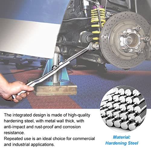 Yuanyuu Wrench Extender Tool Bar, 14 In Wrench Extender, Stainless Steel Torque Wrenche Tools For Mechanics, Labor-Saving And Convenient Wrench Extender (1) #TOP4