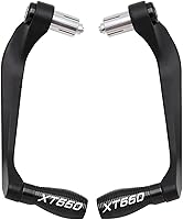 Vista 7 de Para Yamaha XT660/X/R/Z XT660X XT660R XT660Z Agarres de manillar de motocicleta Guardia Palancas de embrague de freno Protector de barra de manillar
