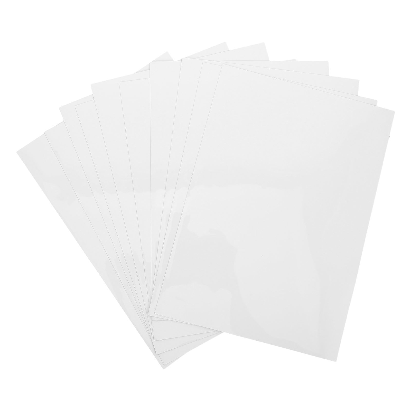 10 arkuszy magnetycznych do białej tablicy, elastyczny papier suchościeralny A4, 12" x 8", wielokrotnego użytku, do pisania na karteczkach, kuchni, biura, sali konferencyjnej