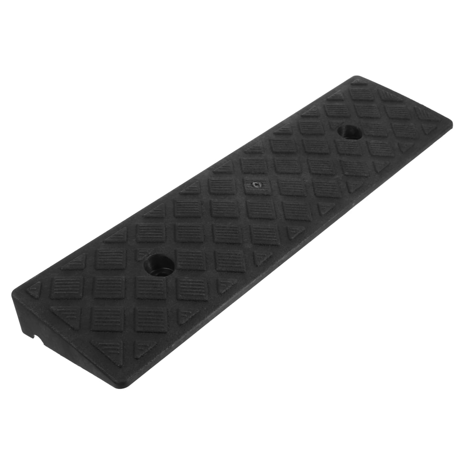 BELLIFFY Plastic Curb Ramp Heavy Duty Threshold Ramp for Driveway Car Trucks Scooter Antislip Surface