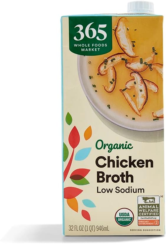 Organic Low Sodium Chicken Broth, 32 Fl Oz