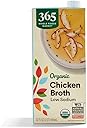 365 by Whole Foods Market, Organic Low Sodium Chicken Broth, 32 Fl Oz