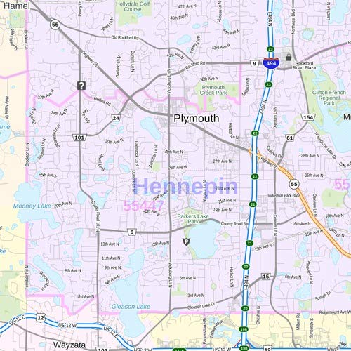Plymouth Mn Zip Code Map The Most And Least Expensive Areas To Rent In