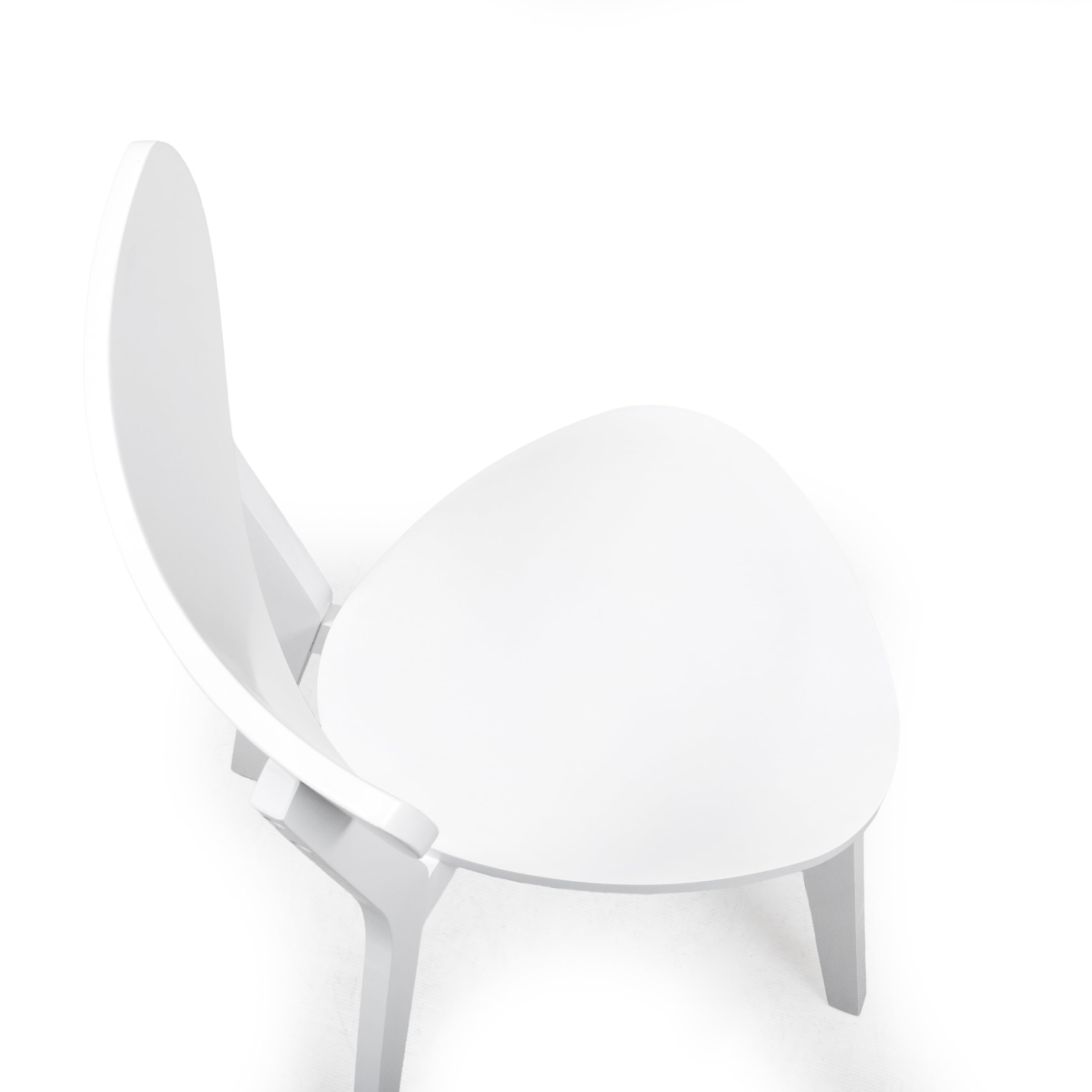 Homely®| Conjunto de Comedor Wendover con Mesa Rectangular 120x70 cm. y 4 Sillas, | Madera lacada Blanco | Estilo Nórdico-Escandinavo | Madera Maciza y MDF | Pack de mesa y sillas informal y económico
