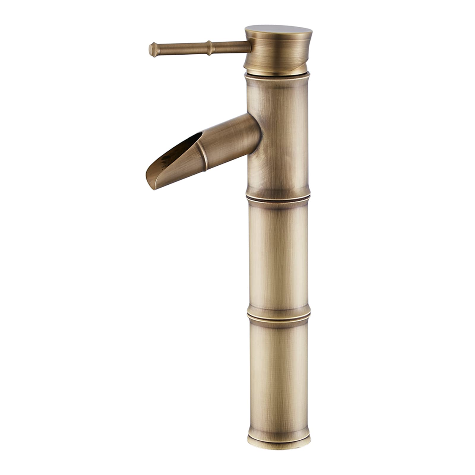 Robinet cascade monotrou rétro en laiton pour résoudre vos problèmes de calcaire
