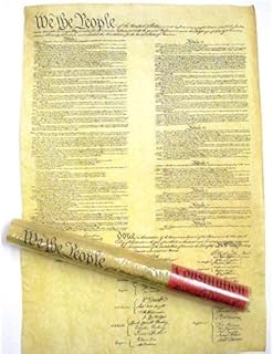 Constitution Parchment Poster 23 X 29