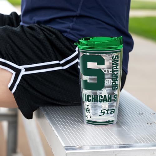 Image of Rico Industries NCAA College Double Wall Mayhem 16oz Or 20oz Tritan Tumbler W Lid