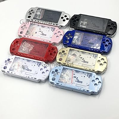 NEW Replacement Sony PSP 2000 Console Full Housing Shell Cover With Buttons Set -Light Blue.