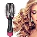 Hair Dryer Brush,One Step Hair Dryer & Volumizer,Multi-functional 3-in-1 Hot Air Brush,Dry, Straighten Curl for All Hair Types