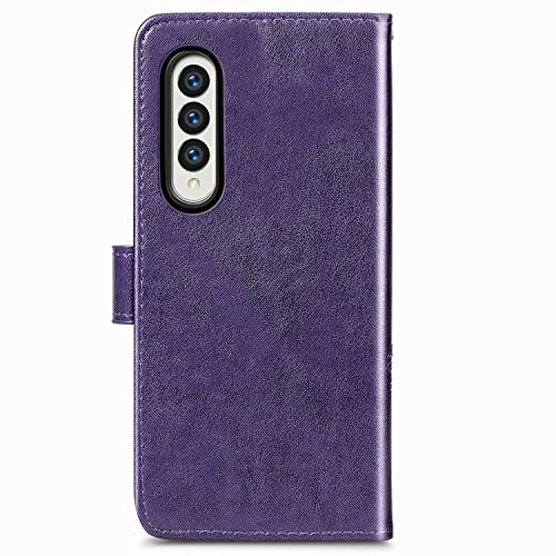 Coque antichoc Samsung Galaxy Z Fold4 5G violette utile