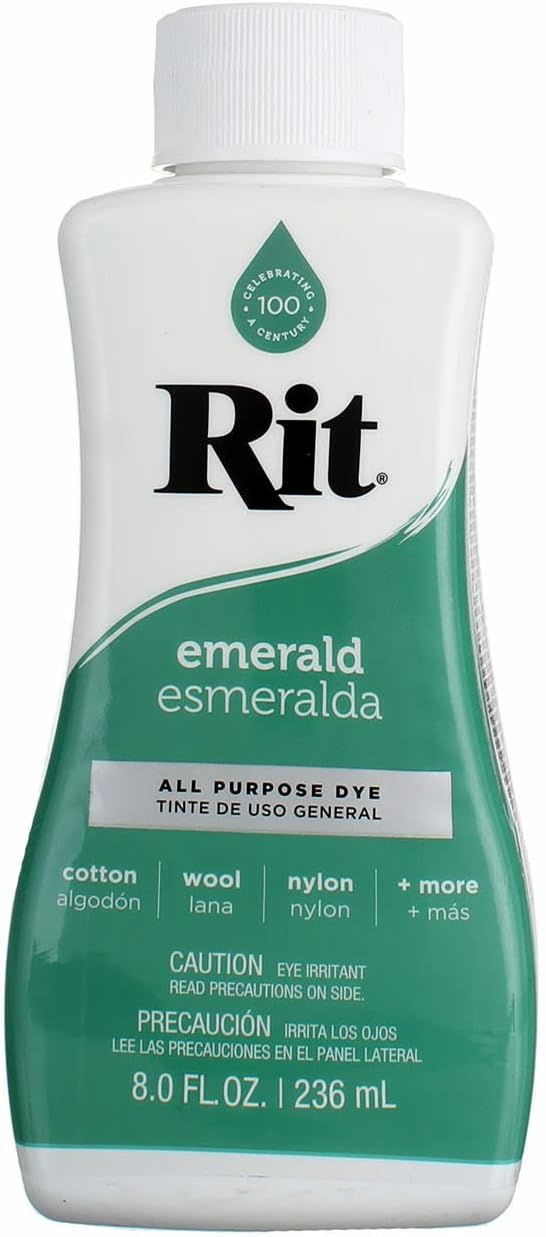 Rit Dye (3-Pack) Liquid 8 Ounce Emerald 8-8310