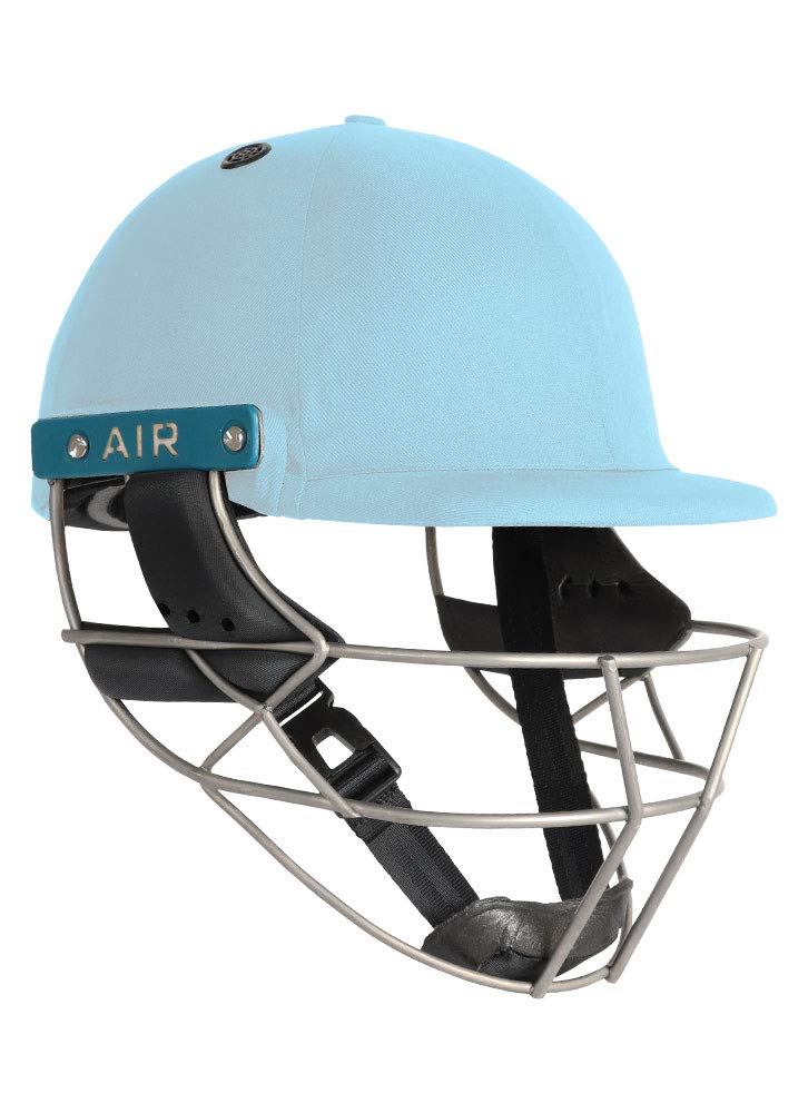 Shrey Master Class Air 2.0 Titanium Large_Sky-Blue Cricket Helmet